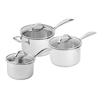 STS 3 Piece Saucepan Set