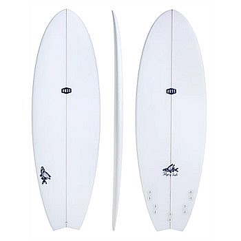 Flying Fish Funboard - Clear Skin 6''2