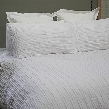 Athens White QB Duvet Set