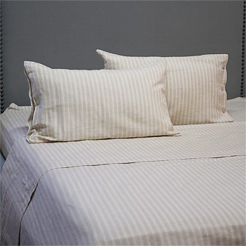 Normandy Off White/Natural SKB Sheet Set