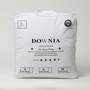 White Duck Down Duvet Inner