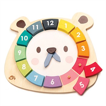 Bear Colours Clock