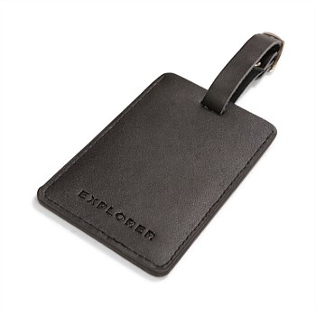 Leather Luggage Tag