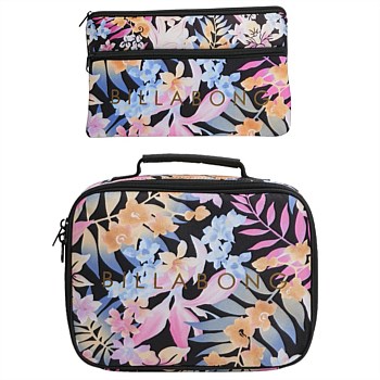 Peaceful Palms Lrg Pencil Case and Lunchbox Bundle