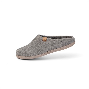 The Suffolk Slip-on Slipper - Stone