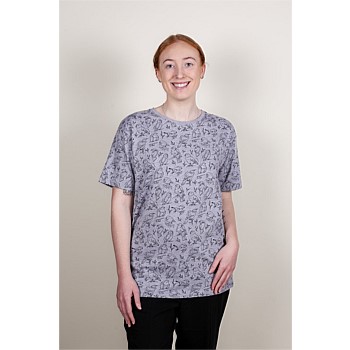 Tui Tee - Bird Print