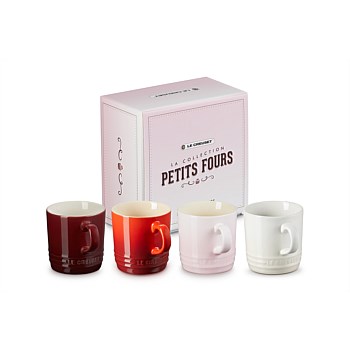 Petits Fours Set of 4 200ml Mugs