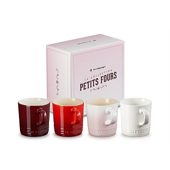 Petits Fours Set of 4 350ml Mugs