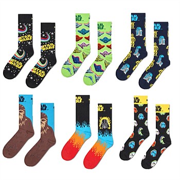 Star Wars Sock Gift Set 6-Pack