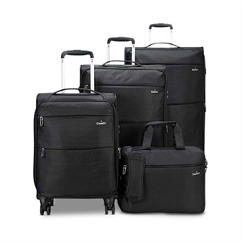 Caselite Ultra 4 Piece Softside Luggage Set
