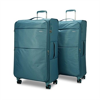 Caselite Ultra 80cm & 80cm Softside Luggage Set