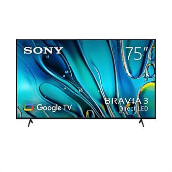 75" BRAVIA 3 4K LED Google TV