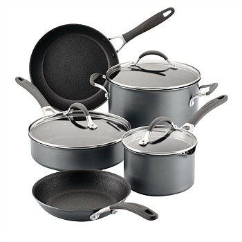 ScratchDefense Nonstick Induction 8 Piece Cookware Set