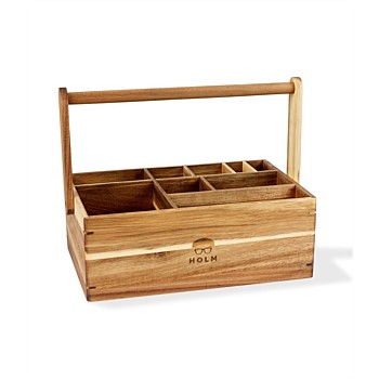 Utility Caddy - Acacia Wood