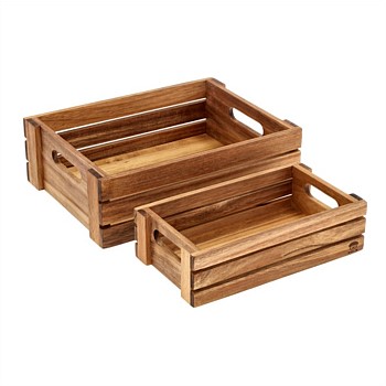 Box Set - Acacia Wood (2 pcs)