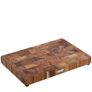 Solid Acacia End Grain Chopping Board