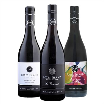 Trio of Pinot Noir x 6