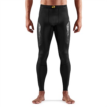 Skins Men's Black Oblique 3-Series 2.0 Long Tight