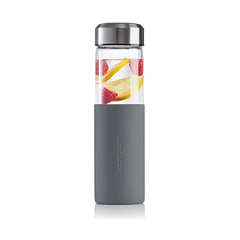 Tupperware Aquananda Glass Water Bottle 550ml