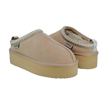 Tassie Moccasin Platform Slippers