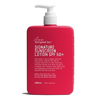 Signature Sunscreen Lotion SPF50+ 400mL