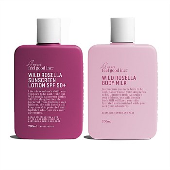 Wild Rosella Sunscreen & Body Lotion Bundle