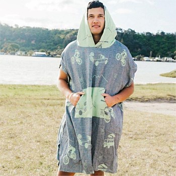 Bike Adult Hooded Towel