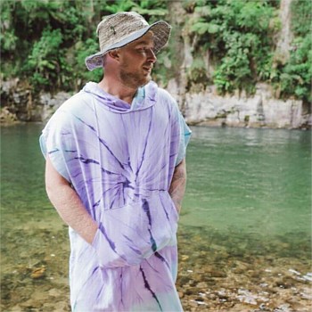 Tie Dye Adult Hooded Towel