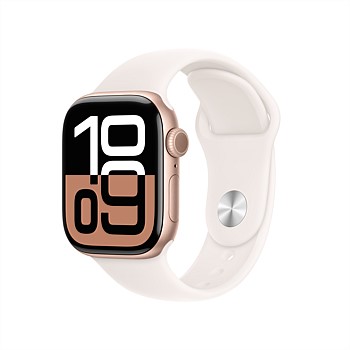 Apple Watch Series 10 GPS + Cellular 42mm Rose Gold Aluminium Case