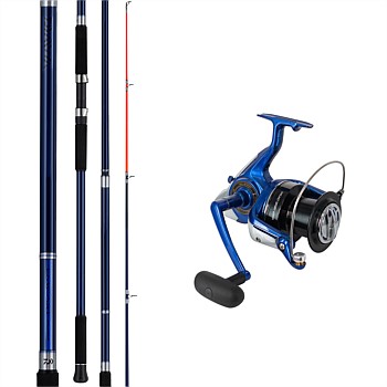 Emcast 6000 Longcast/Emcast Surf 1303HFS Surf Casting Fishing Set