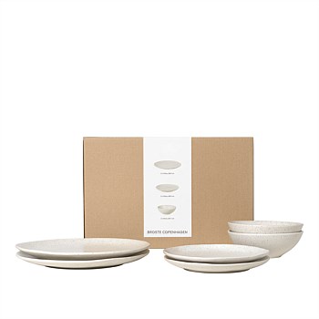 Nordic Vanilla Dinner Set for 2