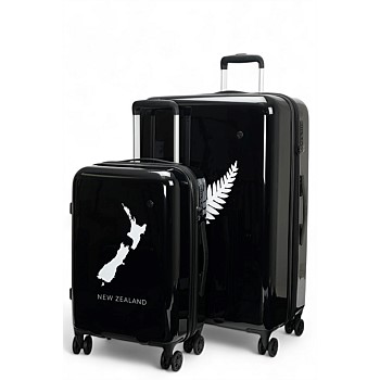 Caselite NZ Map/Fern 56cm & 77cm Hardside Luggage Set