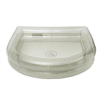 Pewter Transparent Arch Paddling Pool