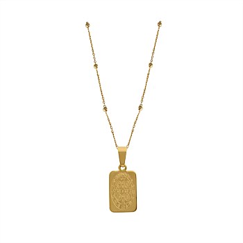 Saint Rectangle Necklace