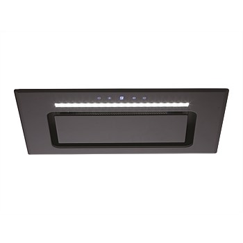 52cm Black Glass Undermount Rangehood