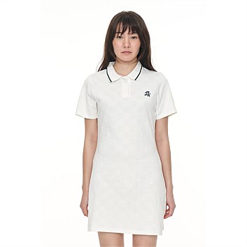 Check Polo Dress