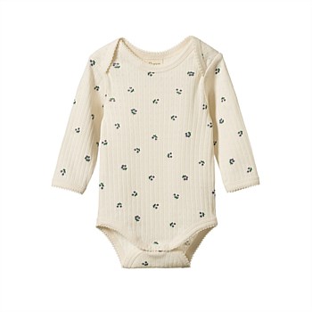 L/S BODYSUIT POINTELLE