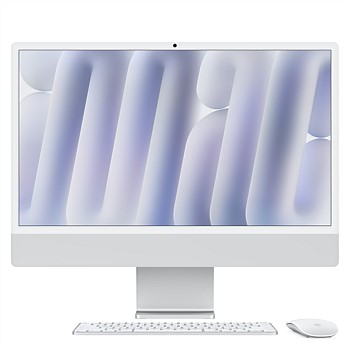 24-inch iMac, Nano-texture glass: Apple M4 chip with 10-core CPU and 10-core GPU, 256GB SSD, 16G