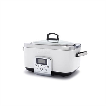 GreenPan Slow Cooker 6L (Cloud Cream)