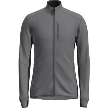 Men Merino Descender LS Zip