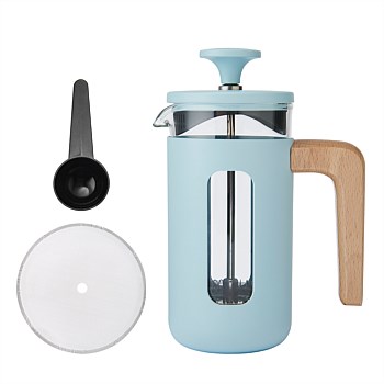 Pisa Stainless Steel Cafetière, Three Cup, Gift Boxed
