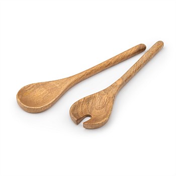 Big Love Mango Wood Serving Set, Sleeved