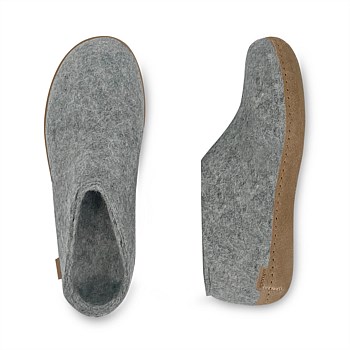 Leather Sole Indoor Shoe