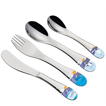 Childrens Cutlery 4pce - Seaworld