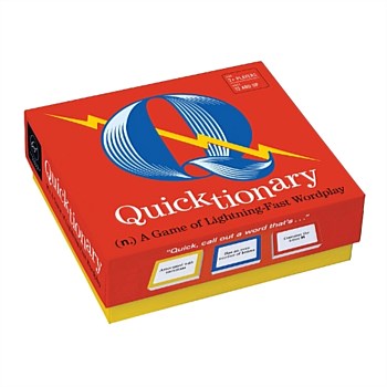 Quicktionary A Game Of Lightning-Fast Wordplay