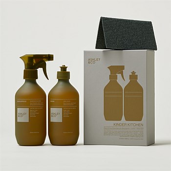 Kinder Kitchen - Clean &  Care Essentials with Benchpress + Insink + Clean Buff