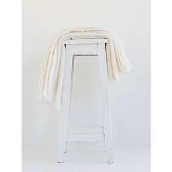 Mohair Knee Rugs - Black White Grey and Brown shades