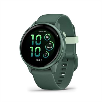 Garmin Vivoactive 6 (Slate with Black Silicone Band)