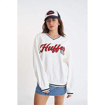 V-Neck Girlfriend Sweat - Mvp