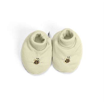 Merino Bootie Tea Green